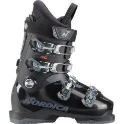 NORDICA Dobermann 60 Alpine Ski Boots Kids Black Anthracite