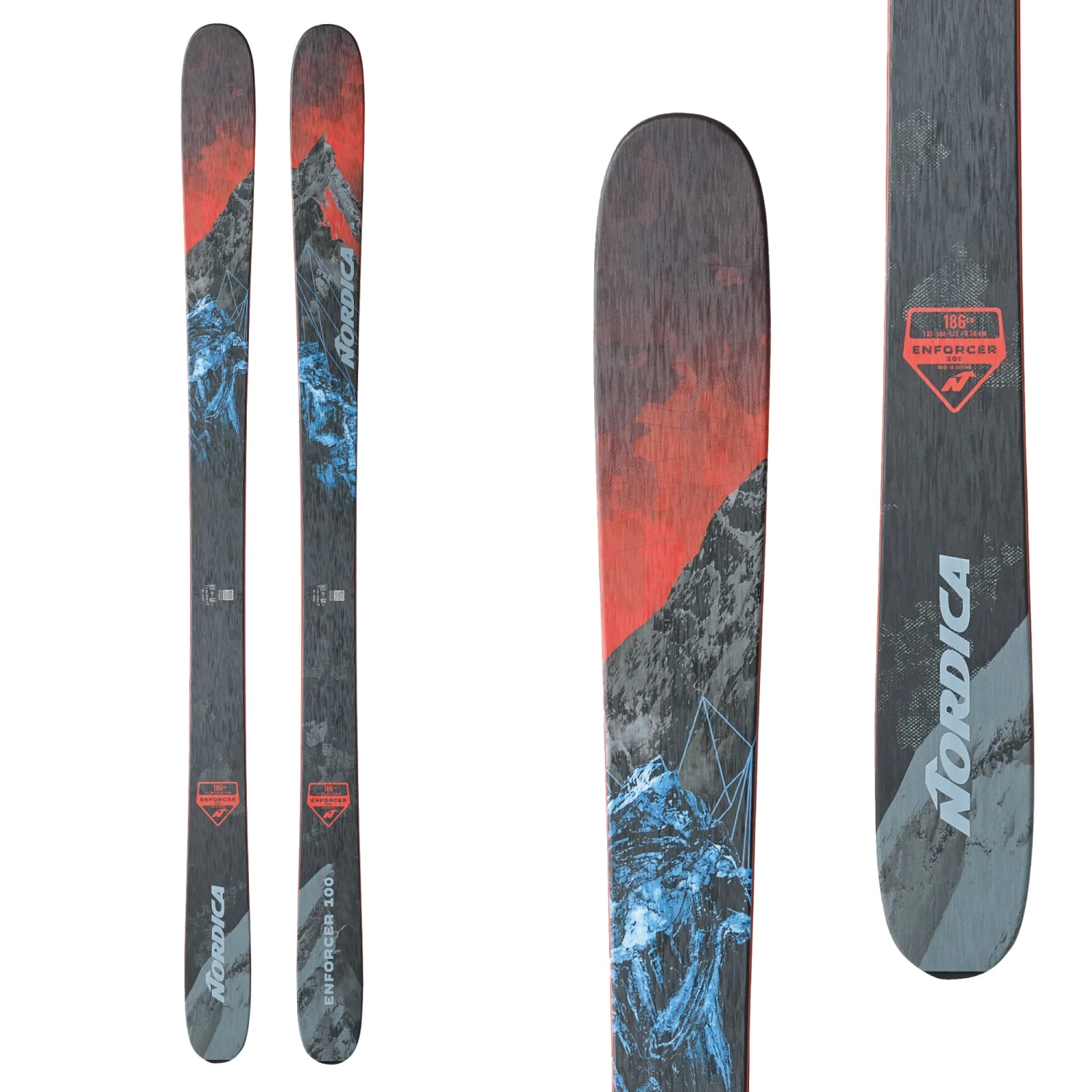 Nordica Men's Enforcer 100 Ski 2024 1 Nordica Men's Enforcer 100 Ski 2024