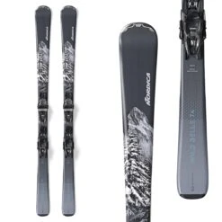 Nordica Women's Wild Belle 74 Skis + TP2 Compact 10 FDT Bindings 2024