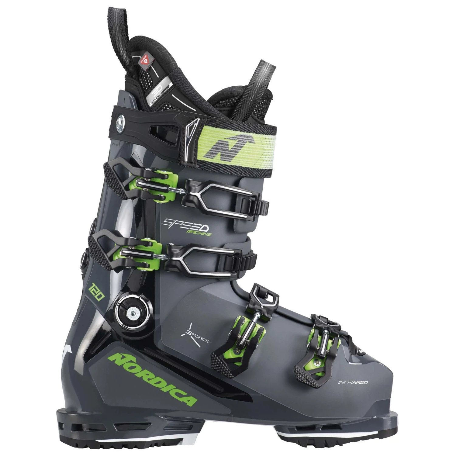 Nordica Men's Speedmachine 3 120 Ski Boot 2024 1 Nordica Men's Speedmachine 3 120 Ski Boot 2024